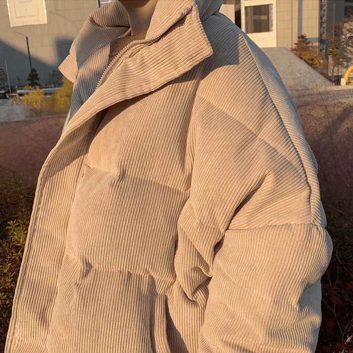 Corduroy Puffer Jacket - Image 5