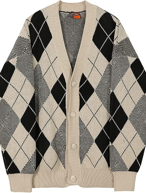 Diamond Knit Cardigan