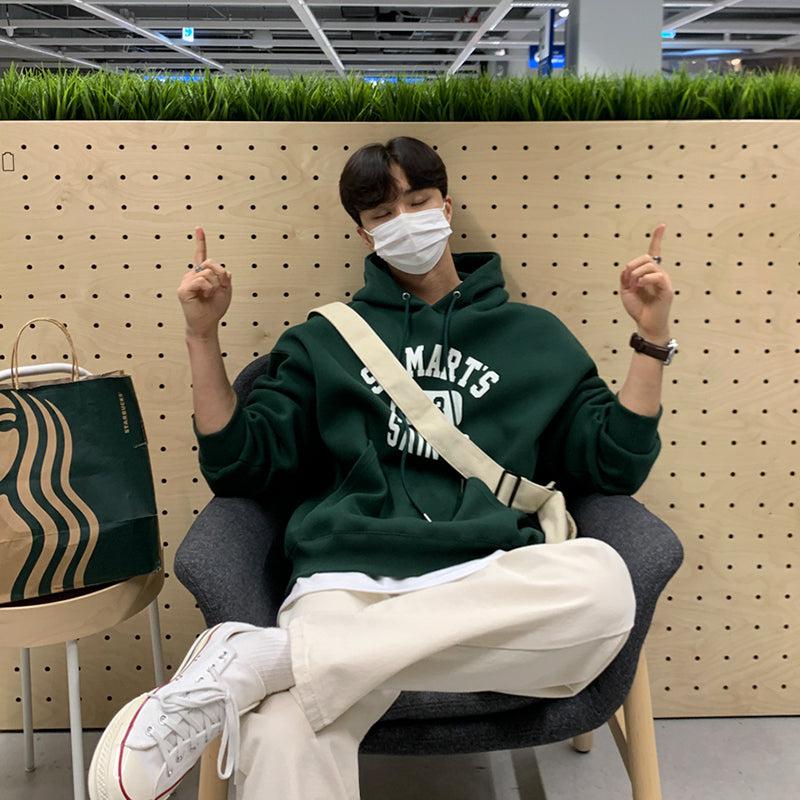 Green Lettered Hoodie - Image 2